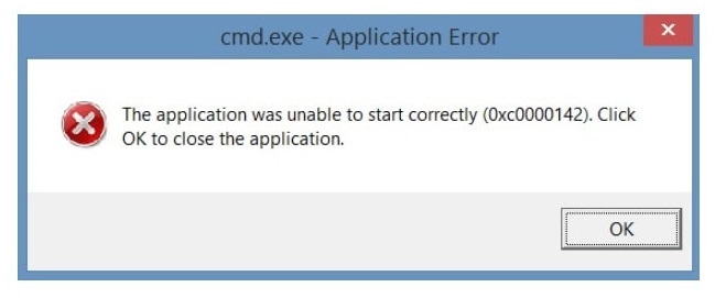 Application Error 0xc0000142