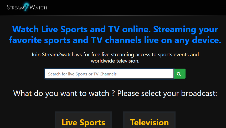 Best Alternatives to Stream2Watch for Watching Live Sports Online