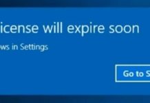 Your Windows License Will Expire Soon Error