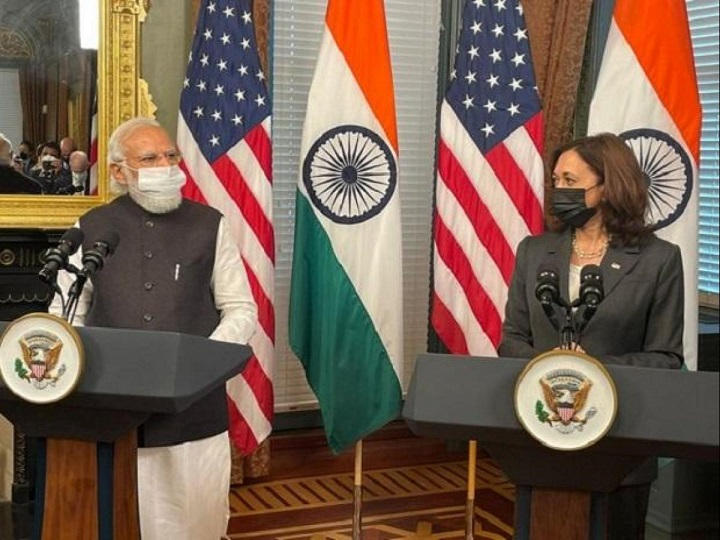 Modi Meets Kamala Harris Ahead of Bilateral Talks With Biden and Quad Summit