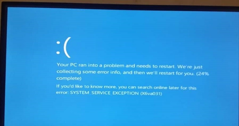 System Service Exception