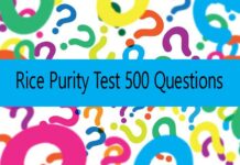 Rice Purity Test Frequently Asked Questions