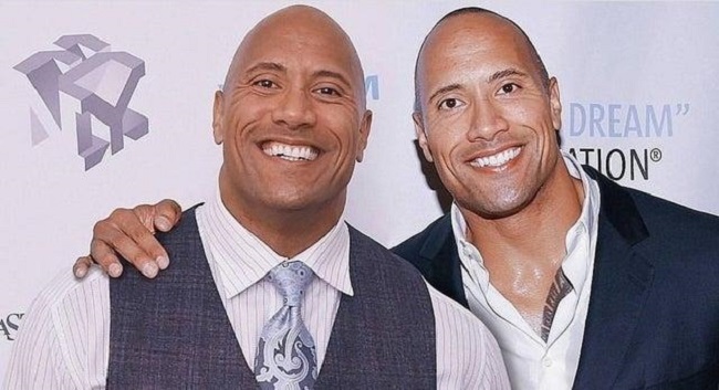 Does the Rock have a Twin Brother