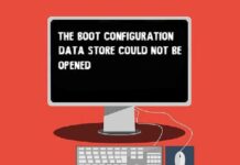 The Boot Configuration Data Store Could not be Opened