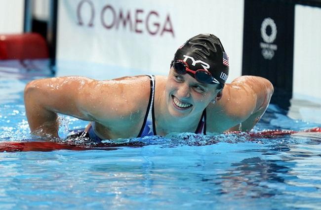 Katie Ledecky Feels The Sting Of a First Olympic Loss