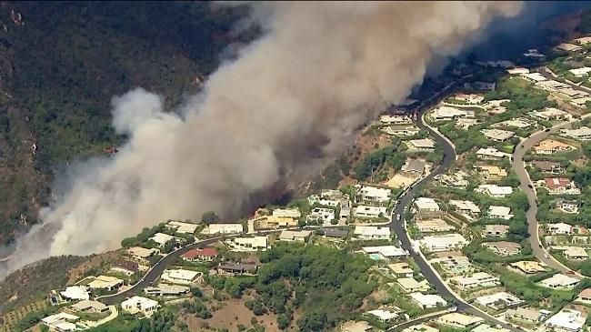 Palisades Brush Fire Prompts Evacuation Order of 500 Homes